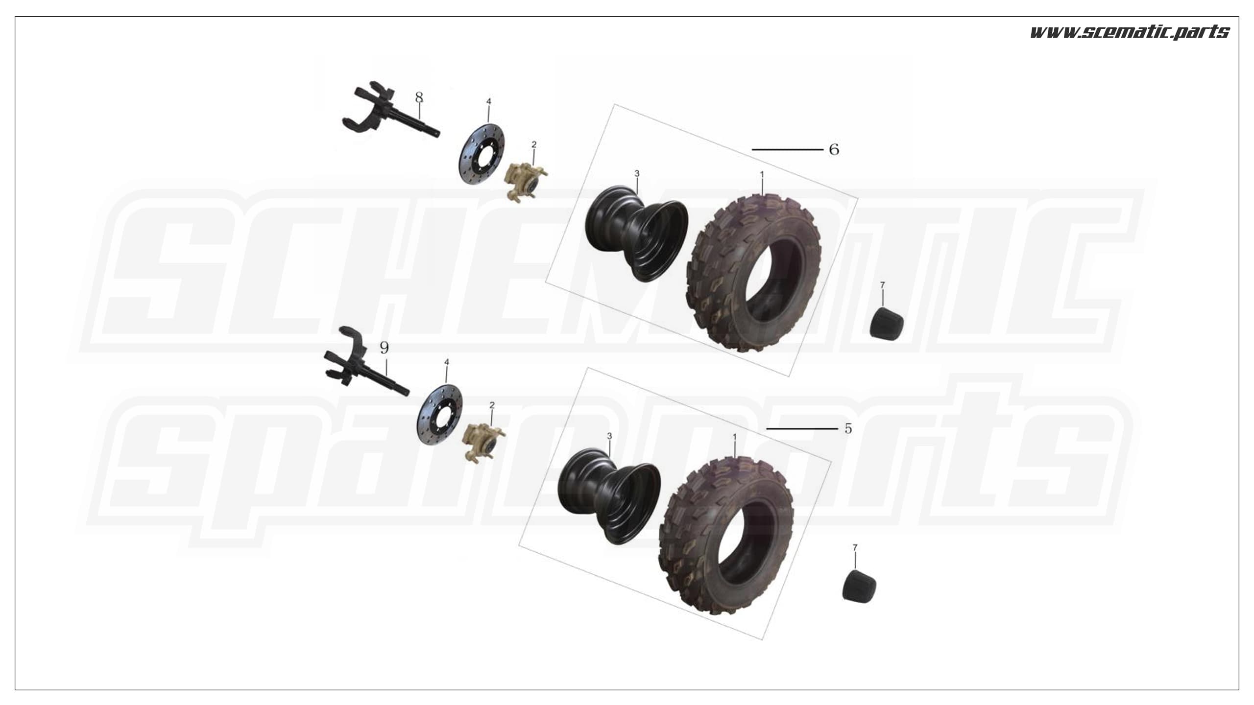 JOINT COUVRE CULASSE QUAD KAYO 110 - EuroImportMoto Dirt bike Quad Enfants